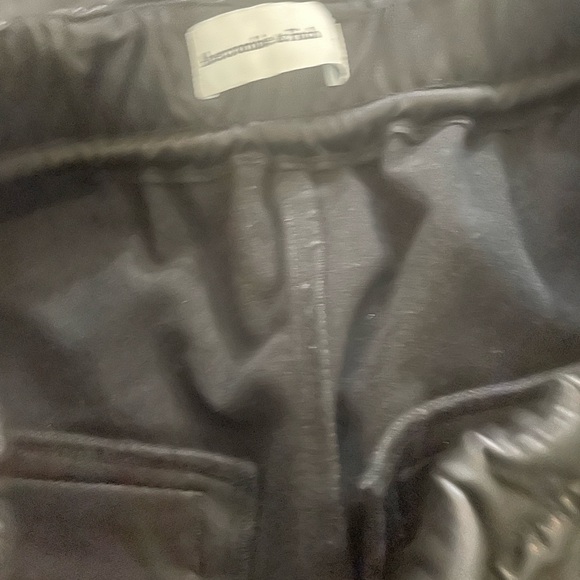 Abercrombie & Fitch Faux Leather Joggers - Picture 6 of 7